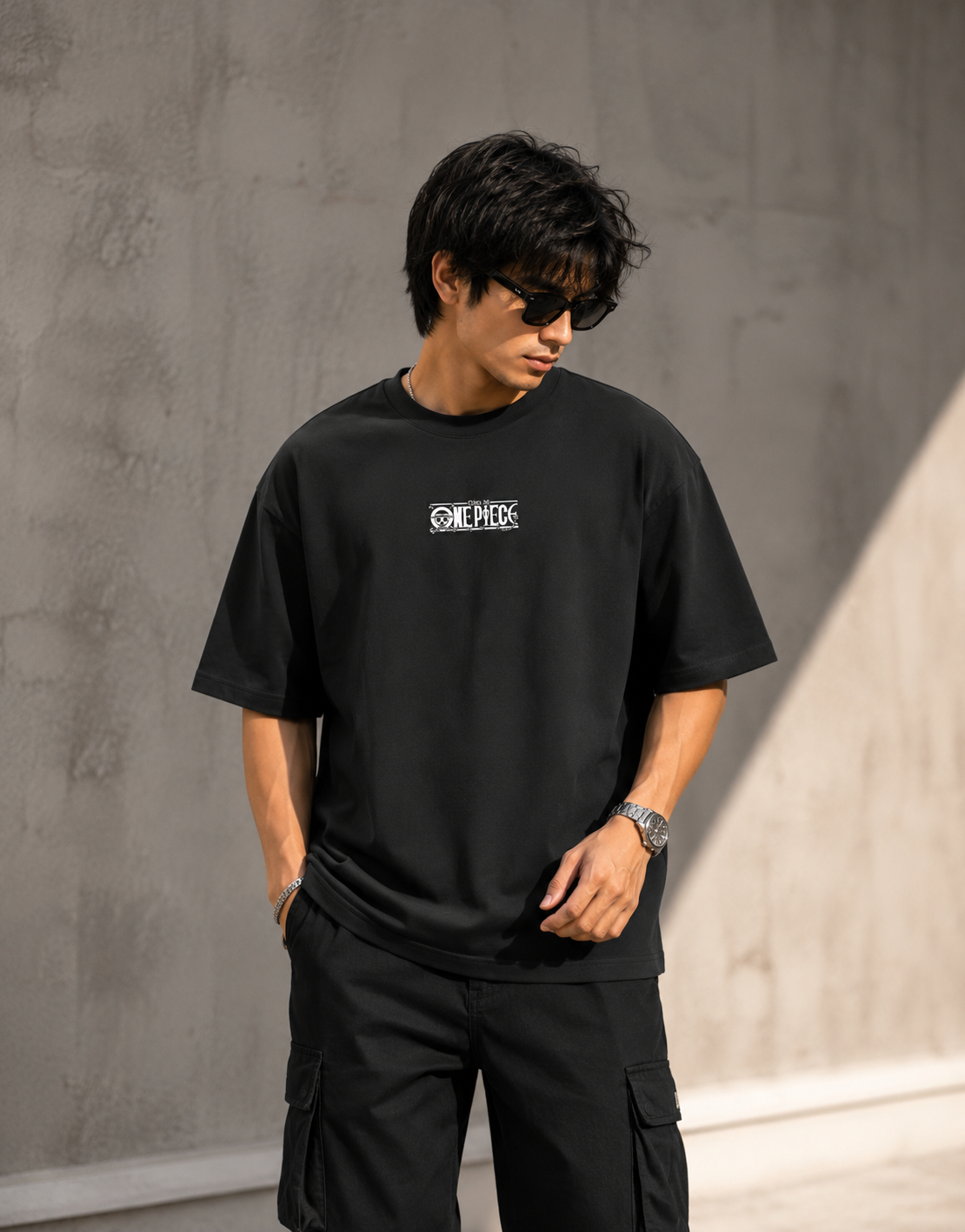 Unisex Oversized Monkey D. Luffy T-Shirt