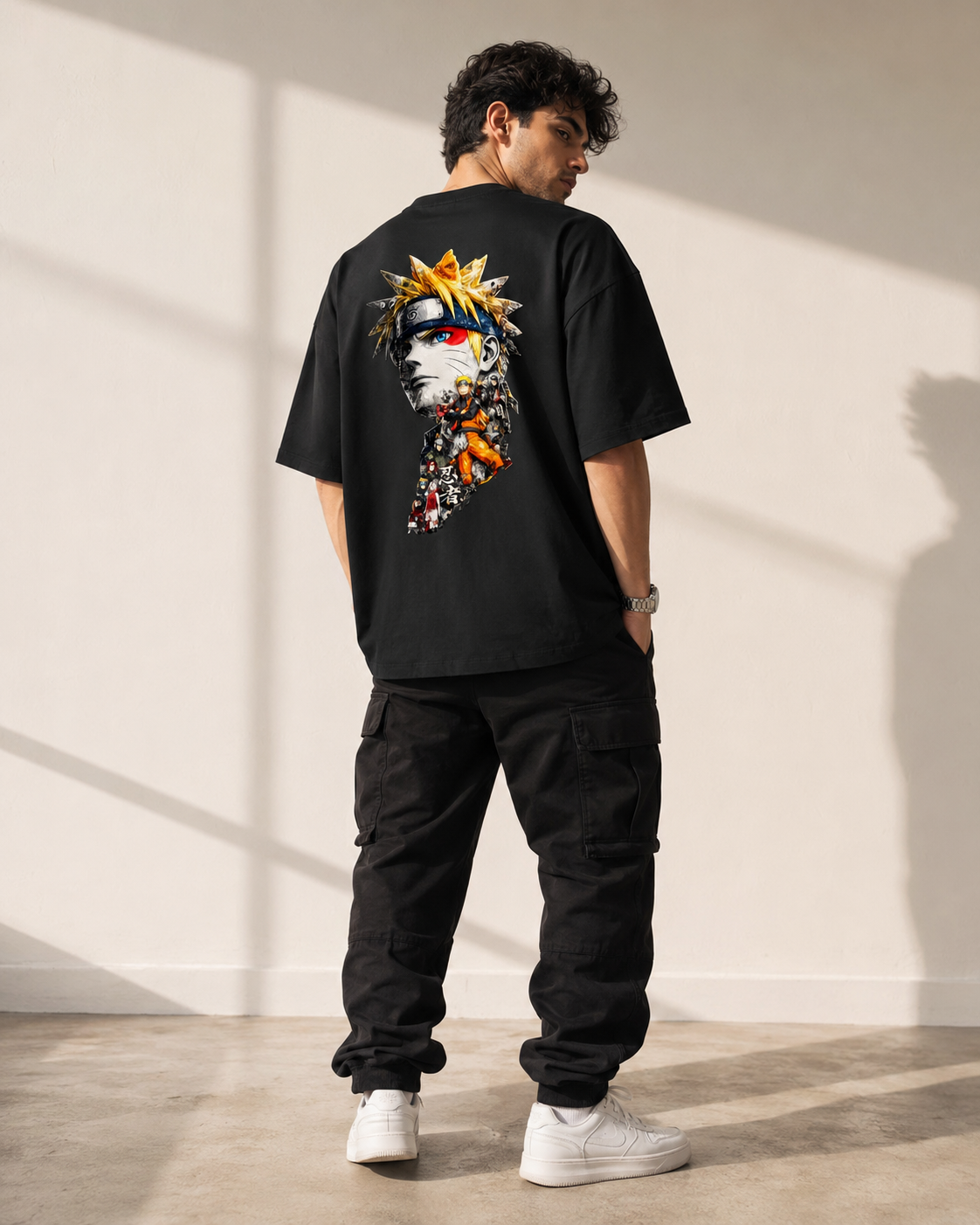 Unisex Oversized Naruto Gang Standard T-Shirt